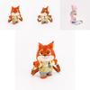 Zootopia Judy Hopps Nick Wilde Plush Toy Bag With Pp Cotton Filling For Kids And Collectors