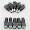 5pairs DC 12V Power Supply Plug Adapter Connector for 5050 3528 LED Strip Light