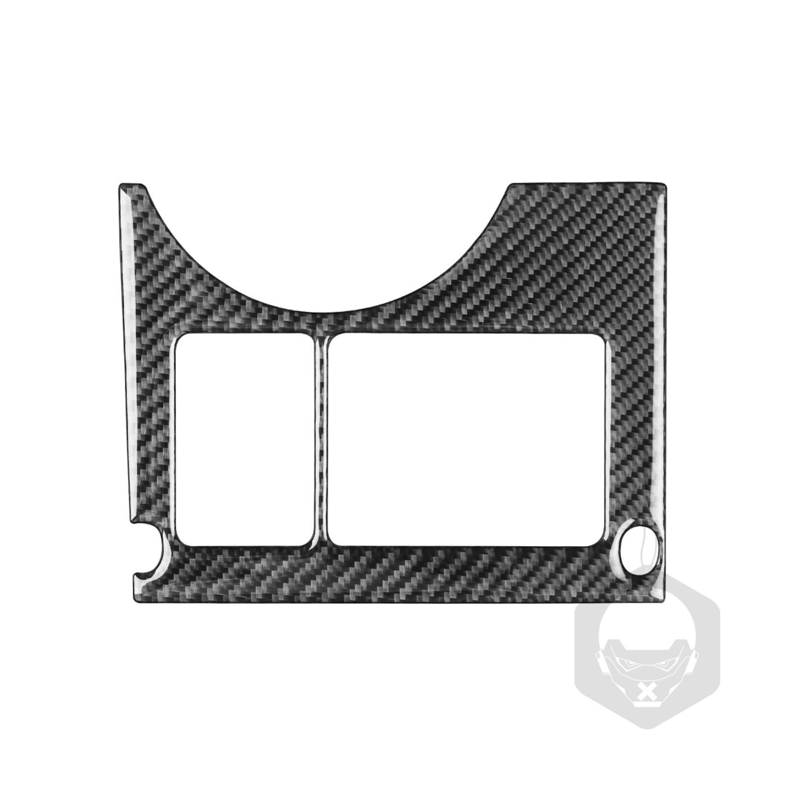 1x Real Carbon Fiber Dashboard Headlight Switch Panel Trim For Hummer H2 2003-07