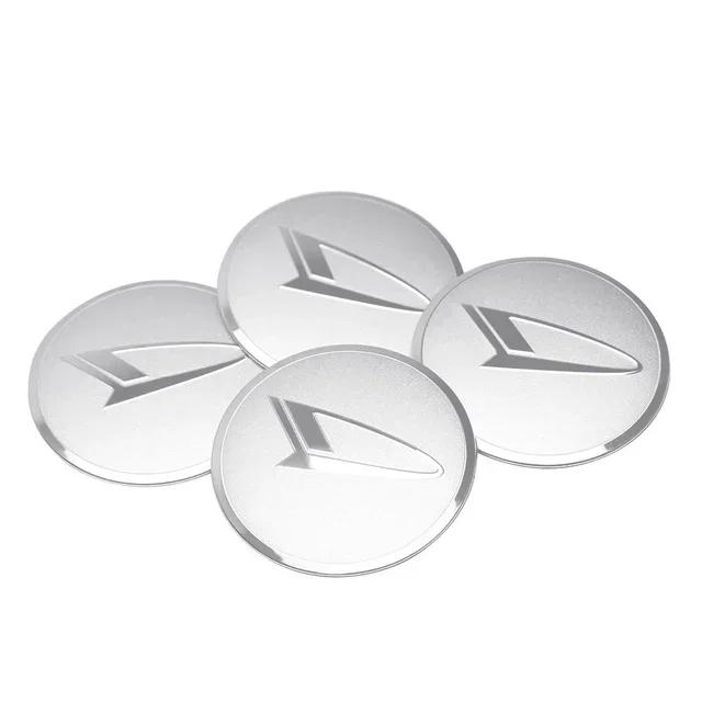 

4PCS 56mm/60mm Car Tire Wheel Center Hup Caps Badge Stickers for Terios Sirion Mira Materia Rocky YRV Feroza Charade