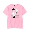 Summer men's Japanese anime Hikaru Died cartoon pattern printed T-shirt, 100% pure cotton fashionable round-neck clothing