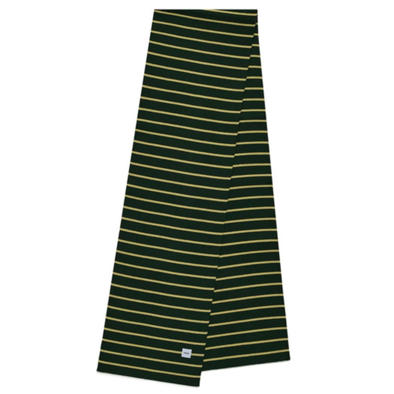 Velsey Stripe Muffler [GREEN]