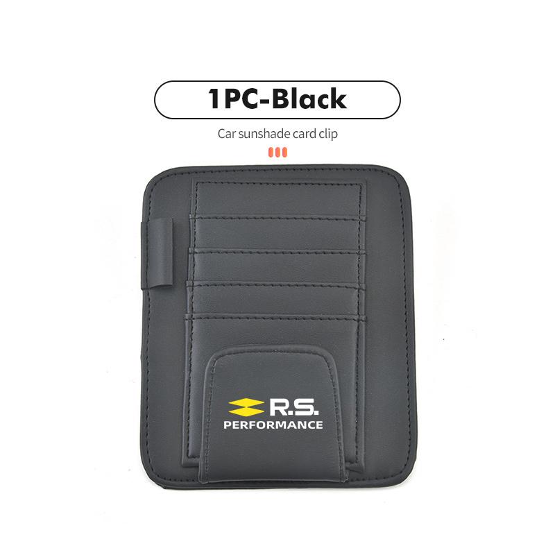 Car Sun Visor Sunglasses Clip Credit Card Pen Storage G Holder For Renault Clio Dacia RS Megan Scenic Logan Laguna Kadjar Duster