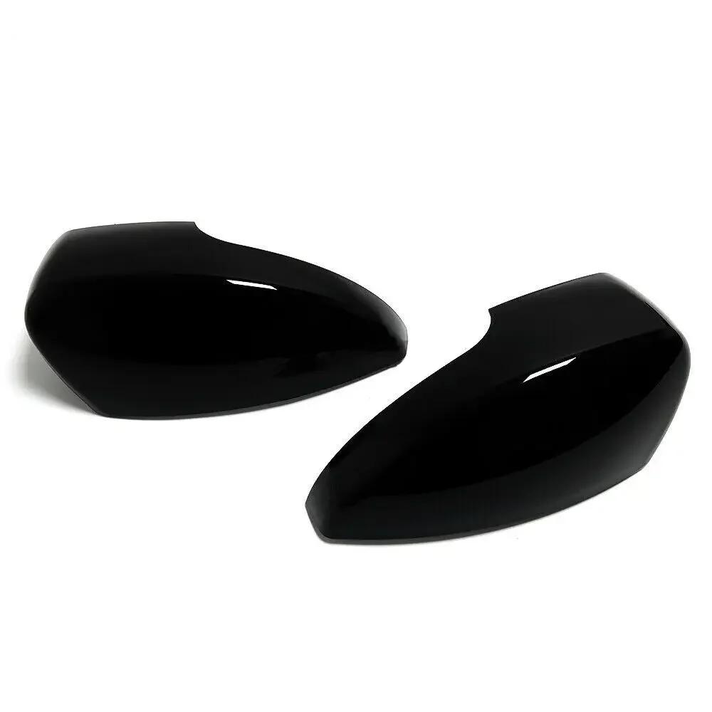 

For Ford Kuga Escape 2013-2018 Focus MK3 US 2012-2018 Car Replace Rearview Side Mirror Cover Wing Cap Exterior Door Case Trim Gloss Black