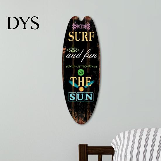 Surfboard Hanging Wall Exquisite Fashionable Home Decoration Colorful Decorative Ornament for Living Room