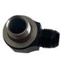 For Motorcycles For Automotive Turbo Brake Hose Fittings 10AN Adapter Black Bolt Ring Fish Eye-A14Z