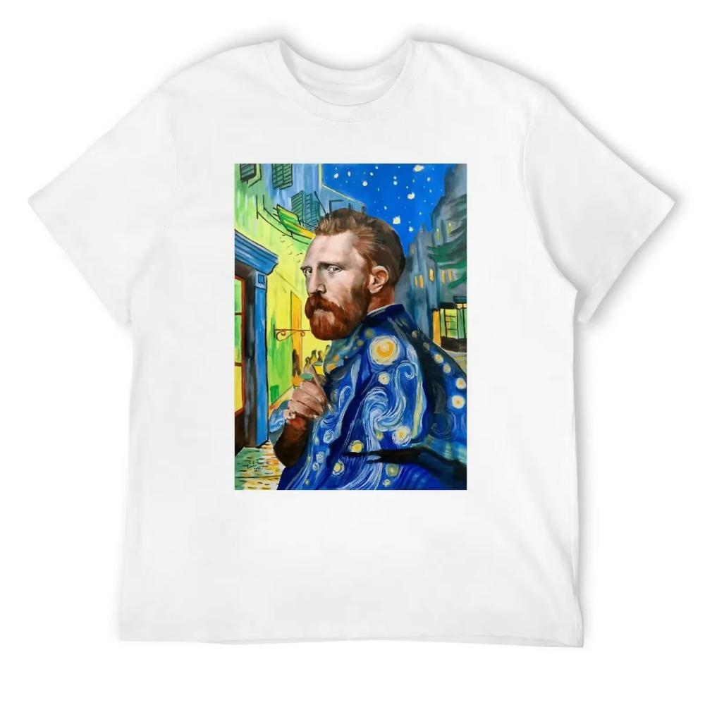 Portrait Painting For Sale T-shirt Fresh Motion  Humor Graphic Tees Graphic Cool Travel USA Size