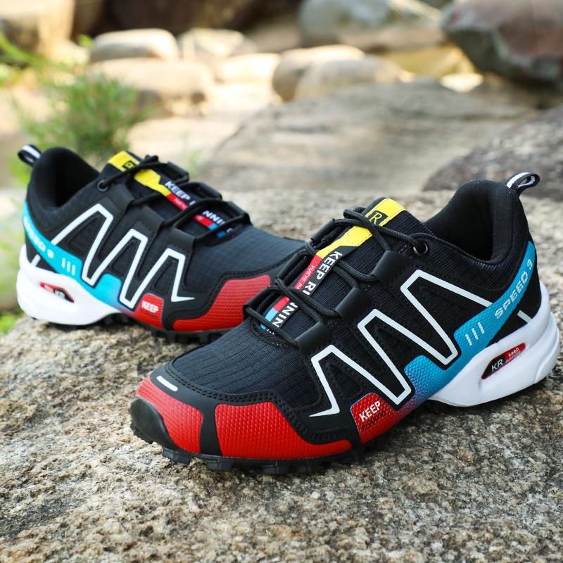 

New hiking shoes men s large size 48 breathable non-slip outdoor cycling shoes travel camping off-road hiking shoes 39