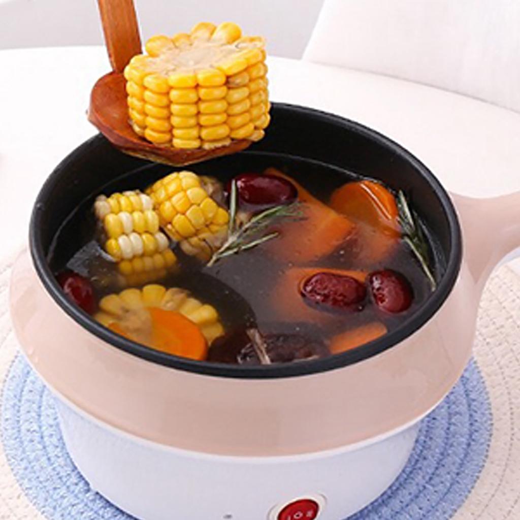 Elektryczna kuchenka wielofunkcyjna dwubiegowa przenośna mini elektryczna patelnia wok do gotowania ryżu do akademika 220 V