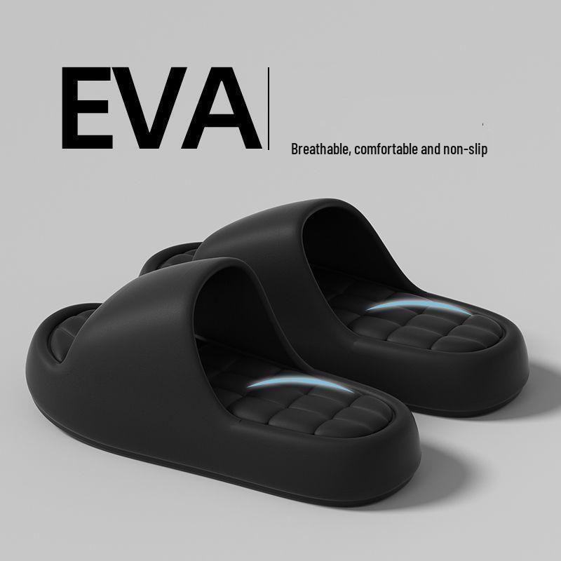 EVA Thick Sole Non-Slip Slippers: Odor-Free Comfort for Indoor and Outdoor Wear (Unisex, Summer 2025)