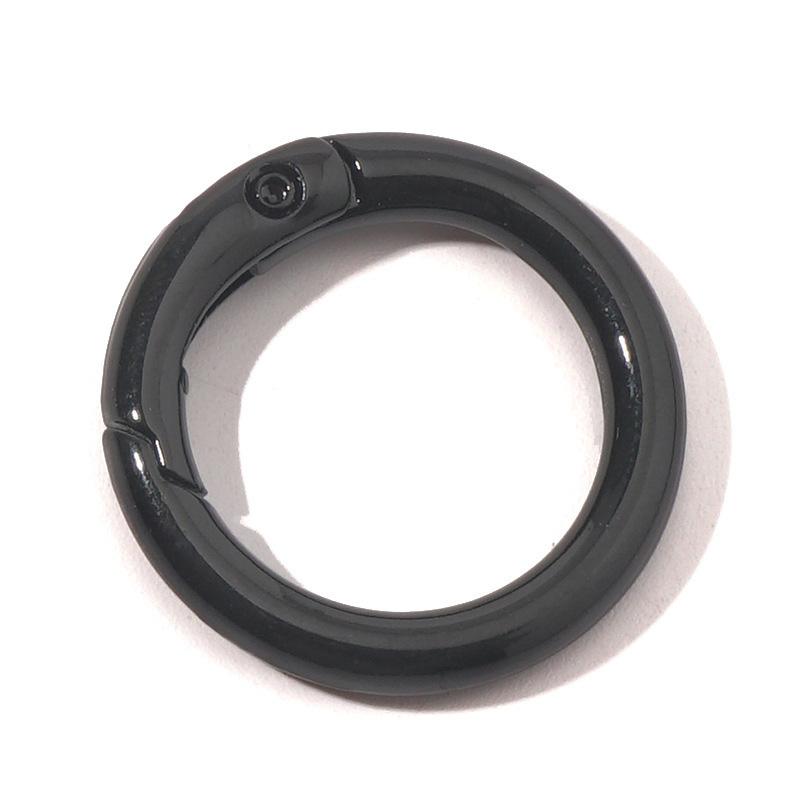 

5шт DIY разъем брелок металлические пружинные застежки открытые кольца круглая пряжка для ювелирных изделий 40MM