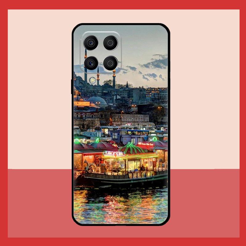 Turkey Istanbul Sceneary Building Case For Samsung Galaxy M11 M31 M14 M34 M54 M12 M32 M52 M15 M13 M06 M16 M36 M56 M53 M35 M55