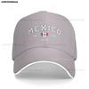 Mexico Flag Caps EST Retro Cowboy Washed Baseball Caps Female Sport Denim Sunscreen Hats Spring Summer Cap Men Trucker Cap