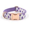 Pet Supplies: Polka Dot Dog Collar and Leash - Stylish INS Design