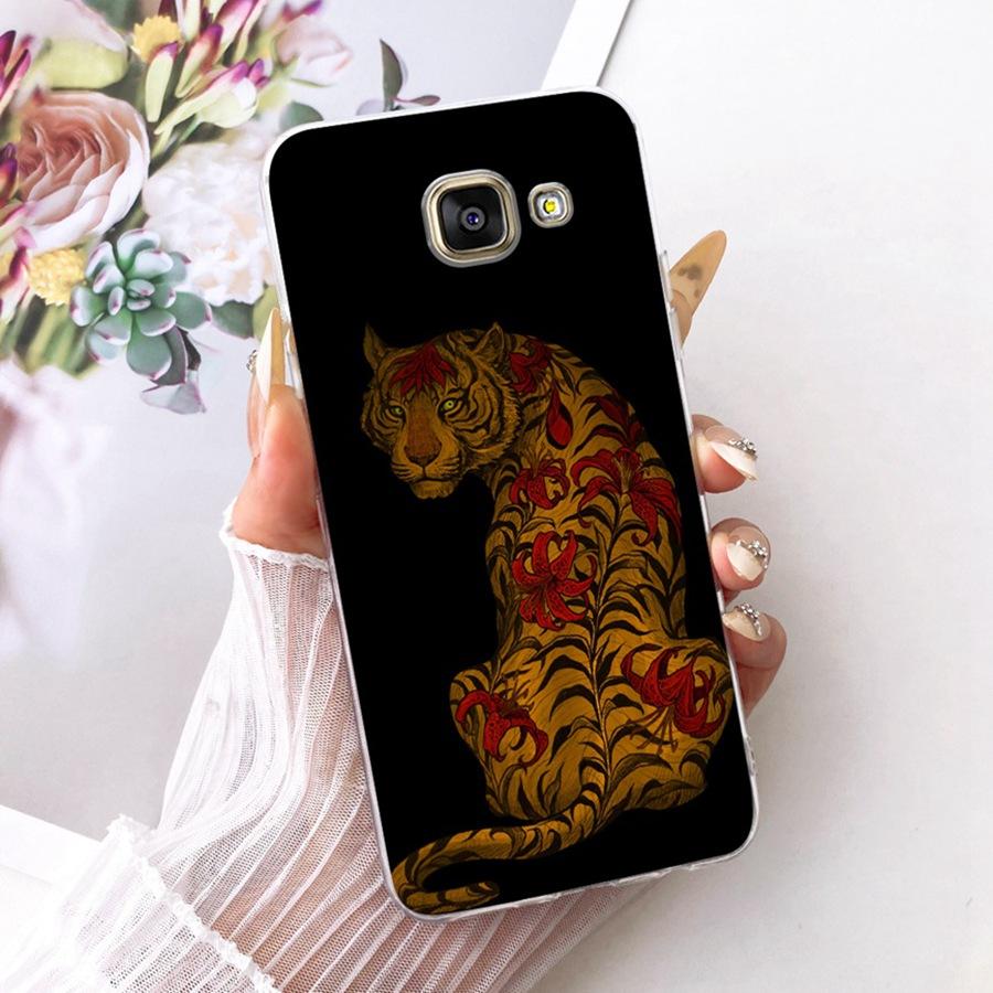 For Samsung A5 2016 2017 Case A520F Cover butterfly Silicone TPU Soft Back Cover Case For SamsungA5 2016 A510F Protective Shell