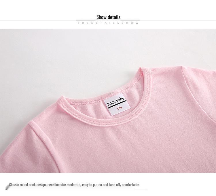 Kpop Witcher Girls Pleated Cartoon Dress - Stylish Short-Sleeve Summer Skirt for Children