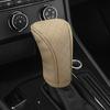 1 stuks Universele Antislip Slijtvaste Schakelpookknop Decoratie Beschermende Interieuraccessoires Auto Schakelhandgreep Hoes Leer