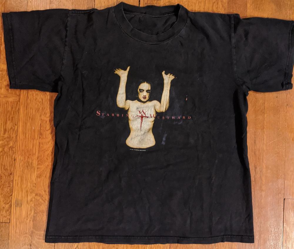 Stabbing Westward Gift For Fans Black T-Shirt Cotton S-5XL Unisex T-Shirt XXXXL