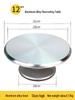Zhaoran 12-Zoll Professionelle Aluminium-Kuchen Dekorations-Drehscheibe