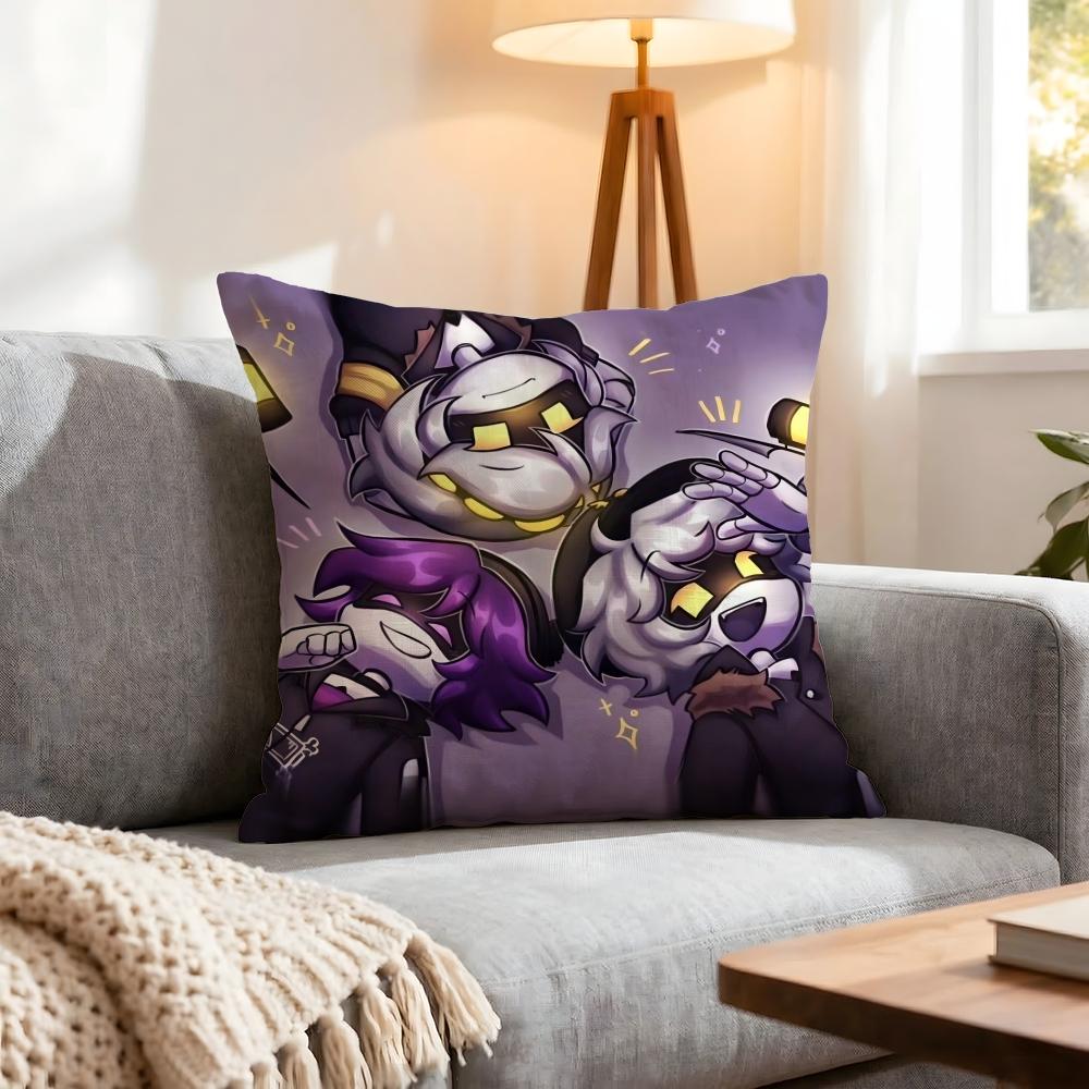 Cartoon Murder Drones Cushion Cover 1Pcs Decorative Covers Soft Cushion Case For Sofa Couch Decor 40X40 45X45 Pillowcases