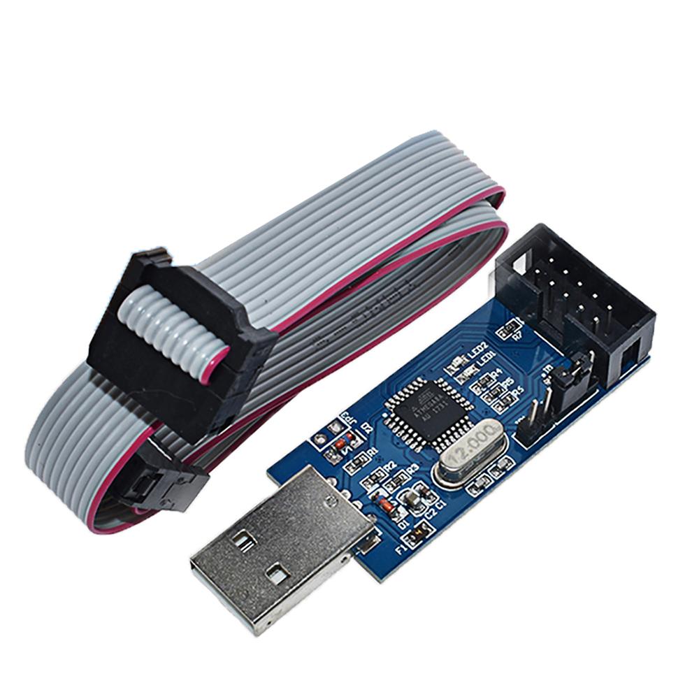 

LIZAO USBASP USBISP AVR Programmer USB ISP Programmer for ATMEGA8 ATMEGA128 Support Win7 64 Bit