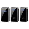 Self-Powered Smart Wireless Doorbell with LED Light for Home, Ultra-Long Range, No Batteries Required, Ideal for Elderly