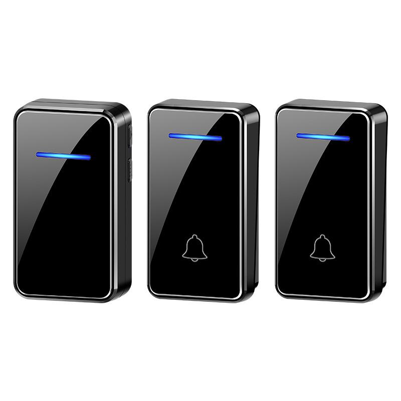 Self-Powered Smart Wireless Doorbell with LED Light for Home, Ultra-Long Range, No Batteries Required, Ideal for Elderly