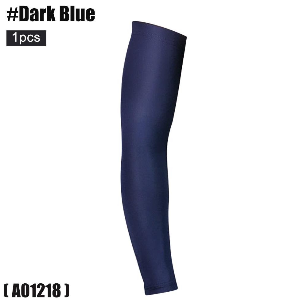1Pcs Uv Protection Cooling Arm Sleeves Sun Sleeves For Men Women, Arm Cover For Cycling Running Golf Driving Basketball Football