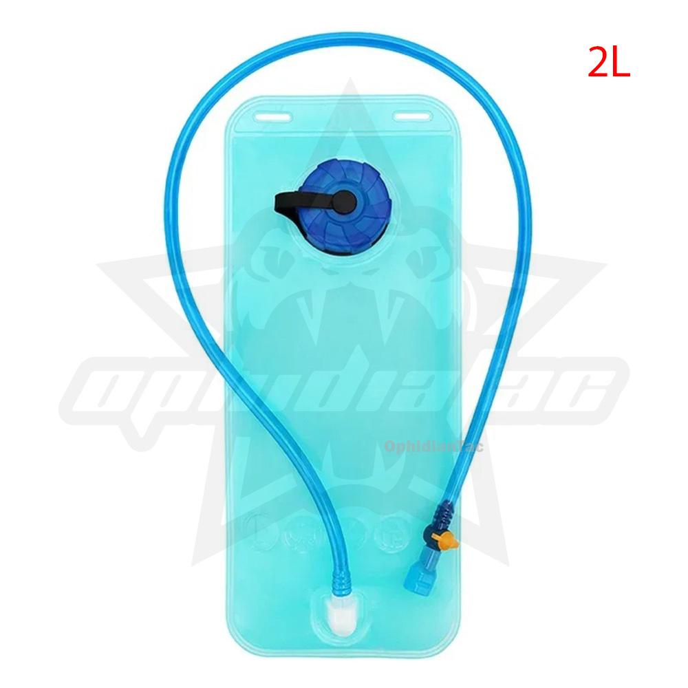

OPHIDIAN 2L Drinking Water Bag Outdoor Backpack Motorcycle Camping Supplies Folding Hiking Bicycle Large Natural Hiking Bucket