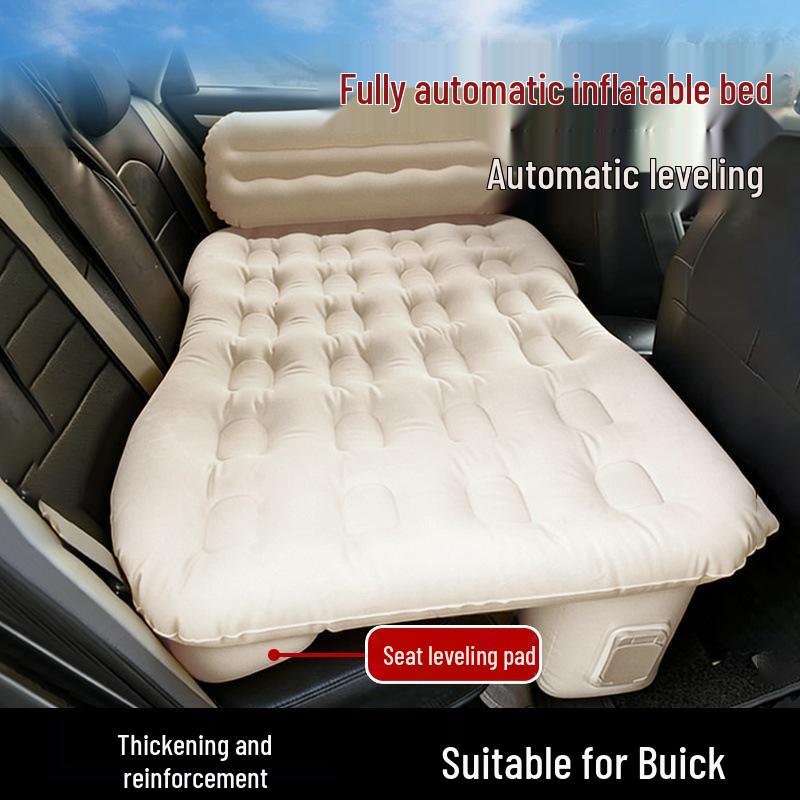 

Buick Excelle GT Verano GS Regal 2018 Rear Seat Inflatable Sleeping Pad Auto Inflation & Leveling - Orange