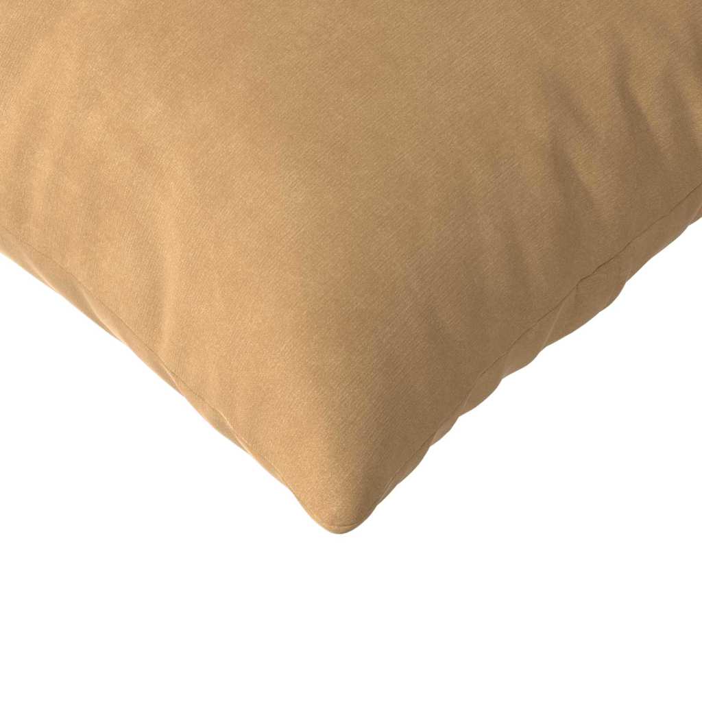 Sofa Cushions 2 Pieces Brown 200 X 40 Cm Cord Fabric