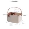 Multifunctional Bath Storage Basket Cosmetics Handheld Box Portable Outdoor Travel Beach Drainage Basket Picnic Fruit Rattan Gym