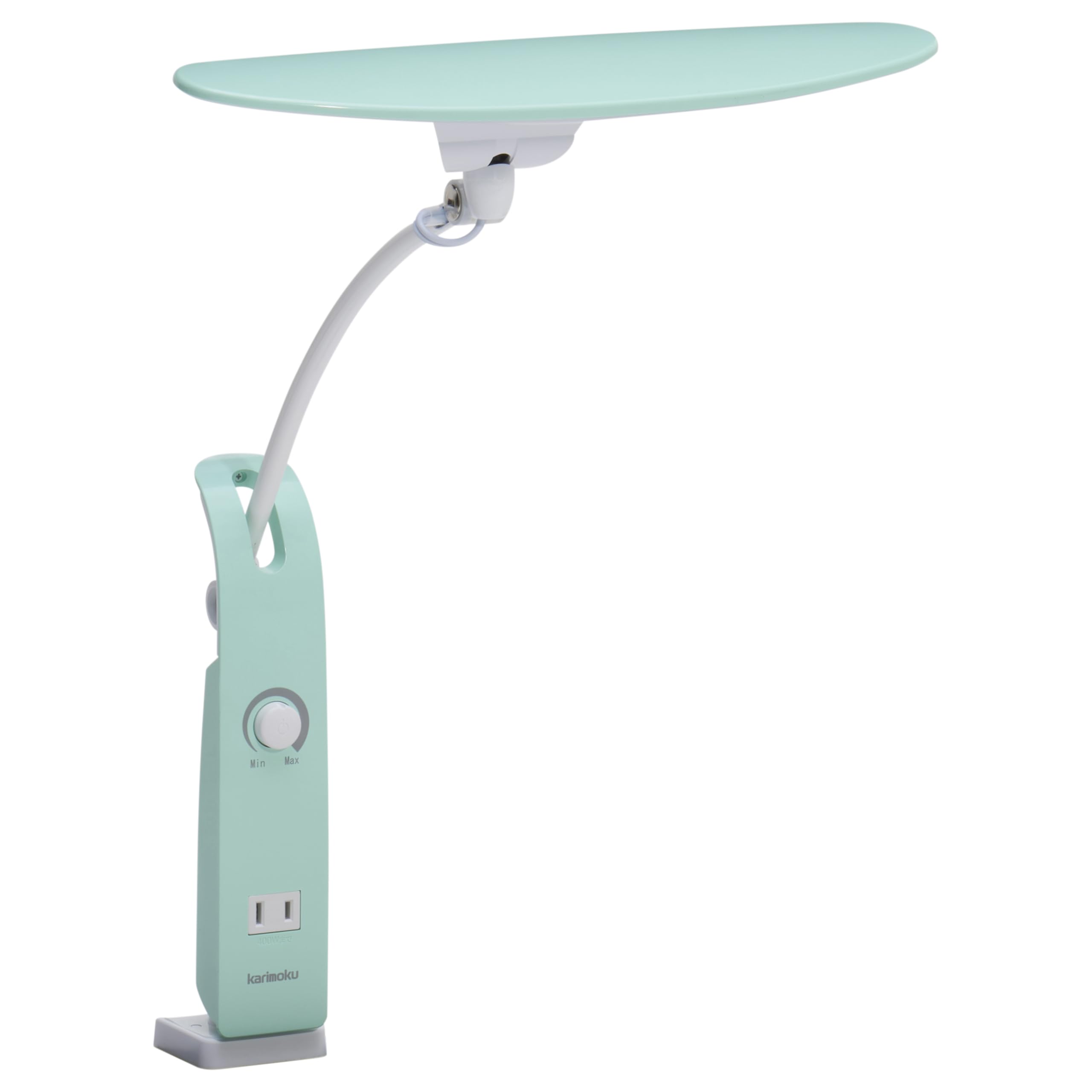 

[Authentic Karimoku Product] LED Dimmable Desk Lamp, #1 Popular Model, Emerald Green, Clamp Mount, Karimoku KS0156SJK