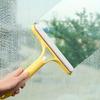 1Pc Glass Cleaner Three-In-One Water Spray Glass Scraper Multi-Functional Bathroom Cleaning Wiper Gap Silicone Handheld