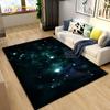 Tappeto Area Stelle Spazio Universo Galassia, Tappeto per Soggiorno Decorazione Camera dei Bambini, Tappetino Antiscivolo per Gioco e Gattonamento Bambini