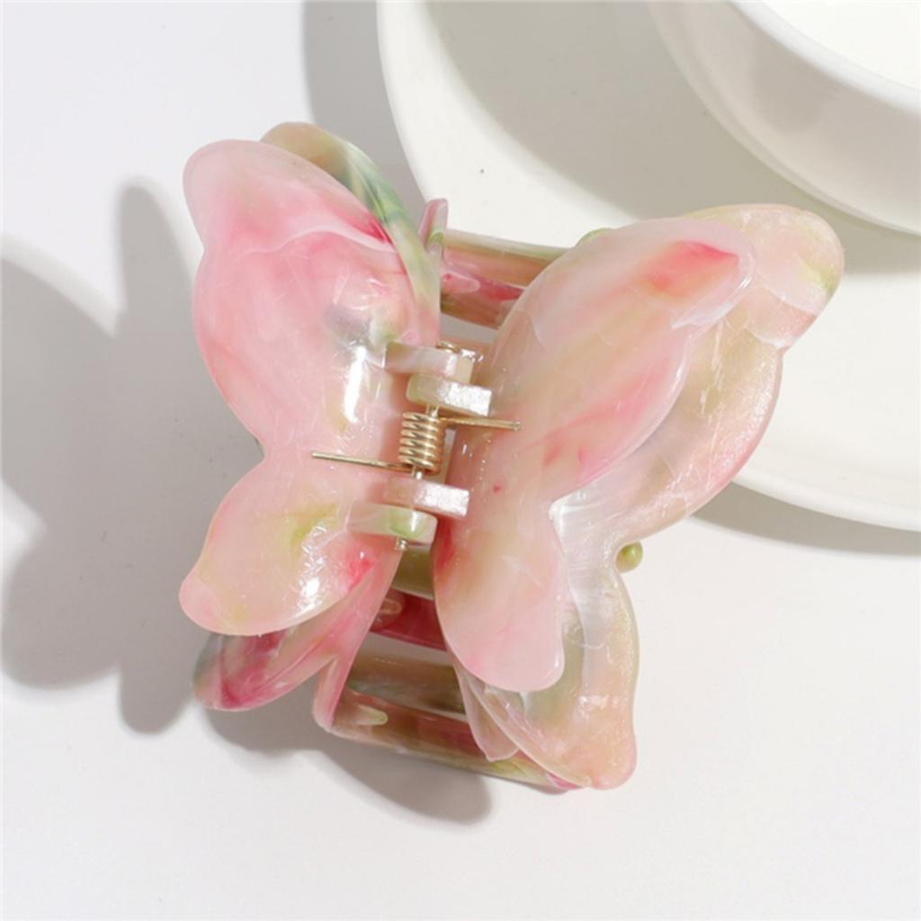 Butterfly Hair Claw Clips Non-slip Hair Jaw Clips Medium Size Hair Clips for Women Girls' Hair Accessories