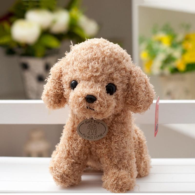Adorable Teddy Dog Plush Small Pet Animal Stuffed Toy Perfect For Childrens Gifts