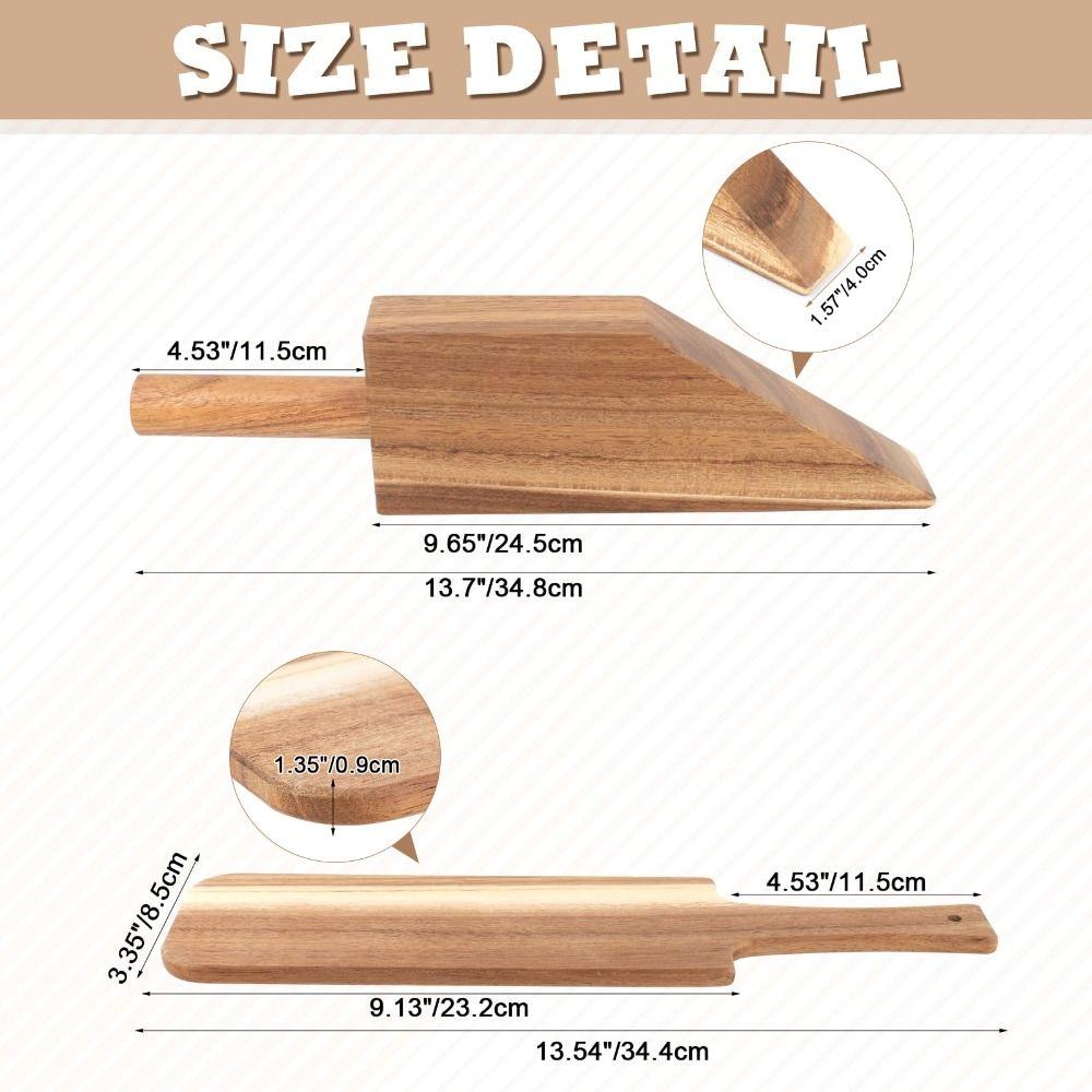 2 Pcs Set Wooden Mattress Lifter Extra Long Effortless Lifting Bed Maker Tool Easy Tuck Removes Sheets Mattress Elevator