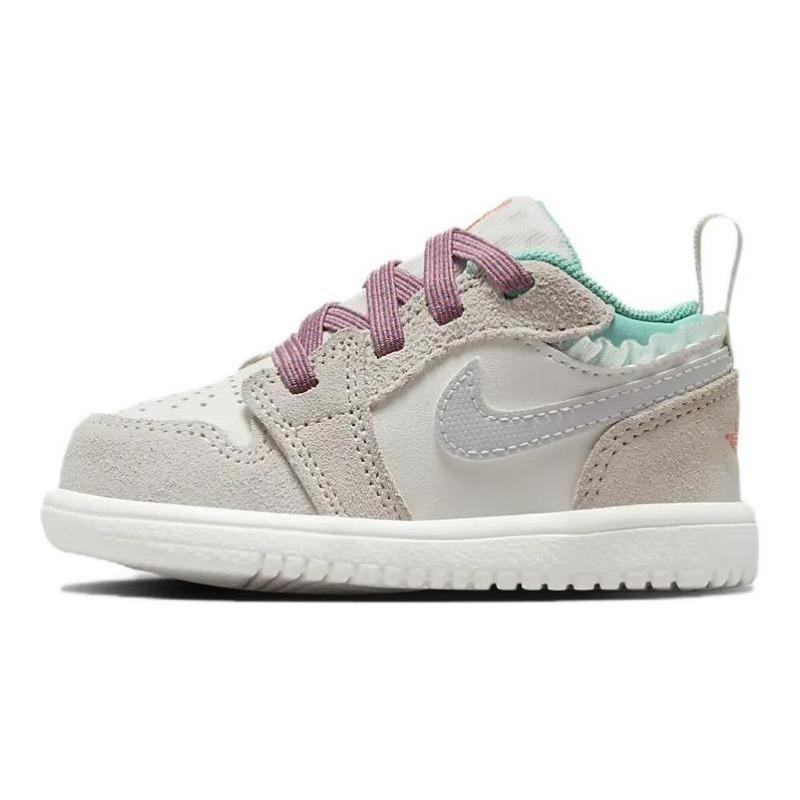 Air Jordan 1 Low Alt SE low-top toddler shoes white/grey FQ8092-100 27