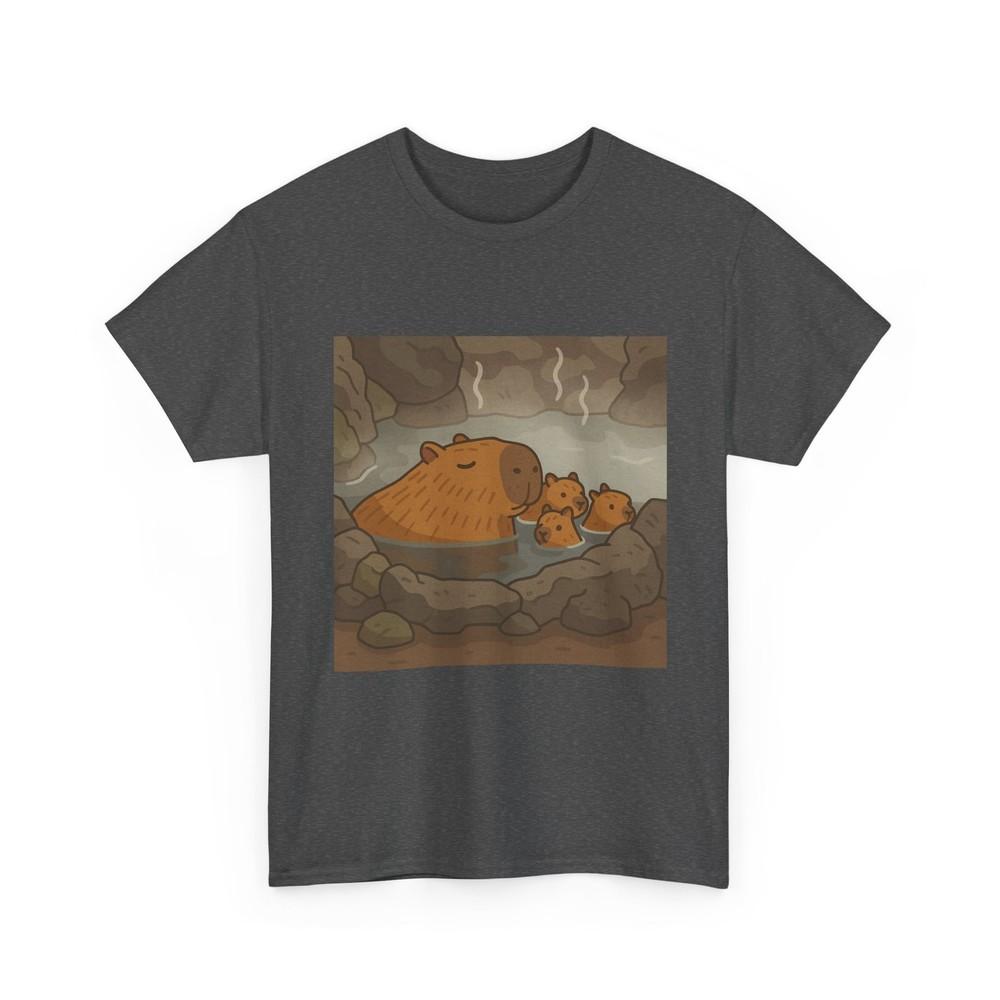 

Capybara Family T-Shirt, Cute Animal Tee 3XL