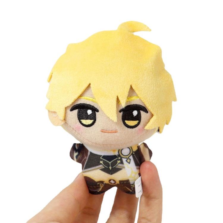 10-15cm Game Genshin Impact Stuffed Doll Xiao ZhongLi Plush Toys Tartaglia Anime Aether Stuff Plushies Dolls Birthday Gift For Kids