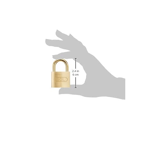 SOL-HARD SOL Cylinder Padlock No. 2500 40mm Keyed Alike