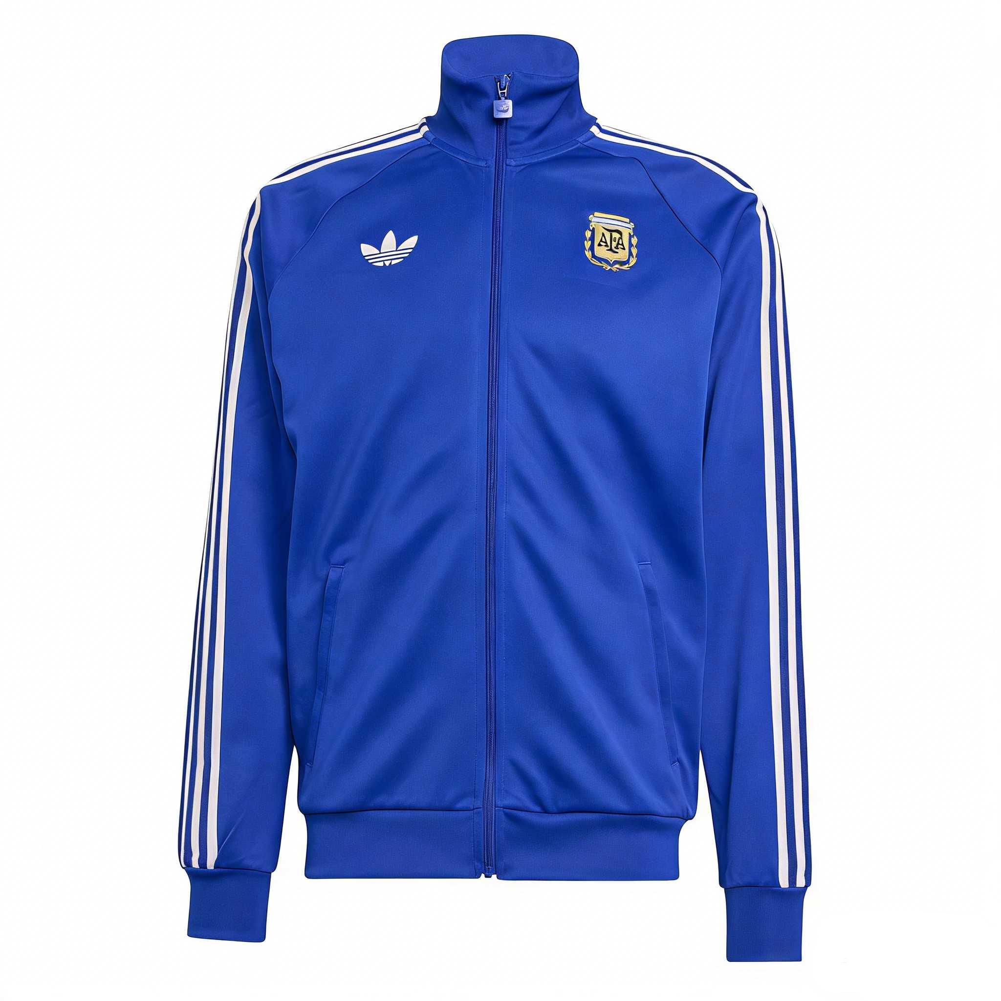 Adidas Originals Jackets Men s Bright Blue Turtleneck Moderate Other JZ6305 M