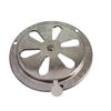 1 Pcs BBQ Grill Smoker Exhaust Kitchen Vent Air Damper Stove Stainless Steel Damper Round Home Replacement