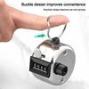 Mechanical Clicker Counter 4 Digit Digital Counting Device New Mechanical Counter