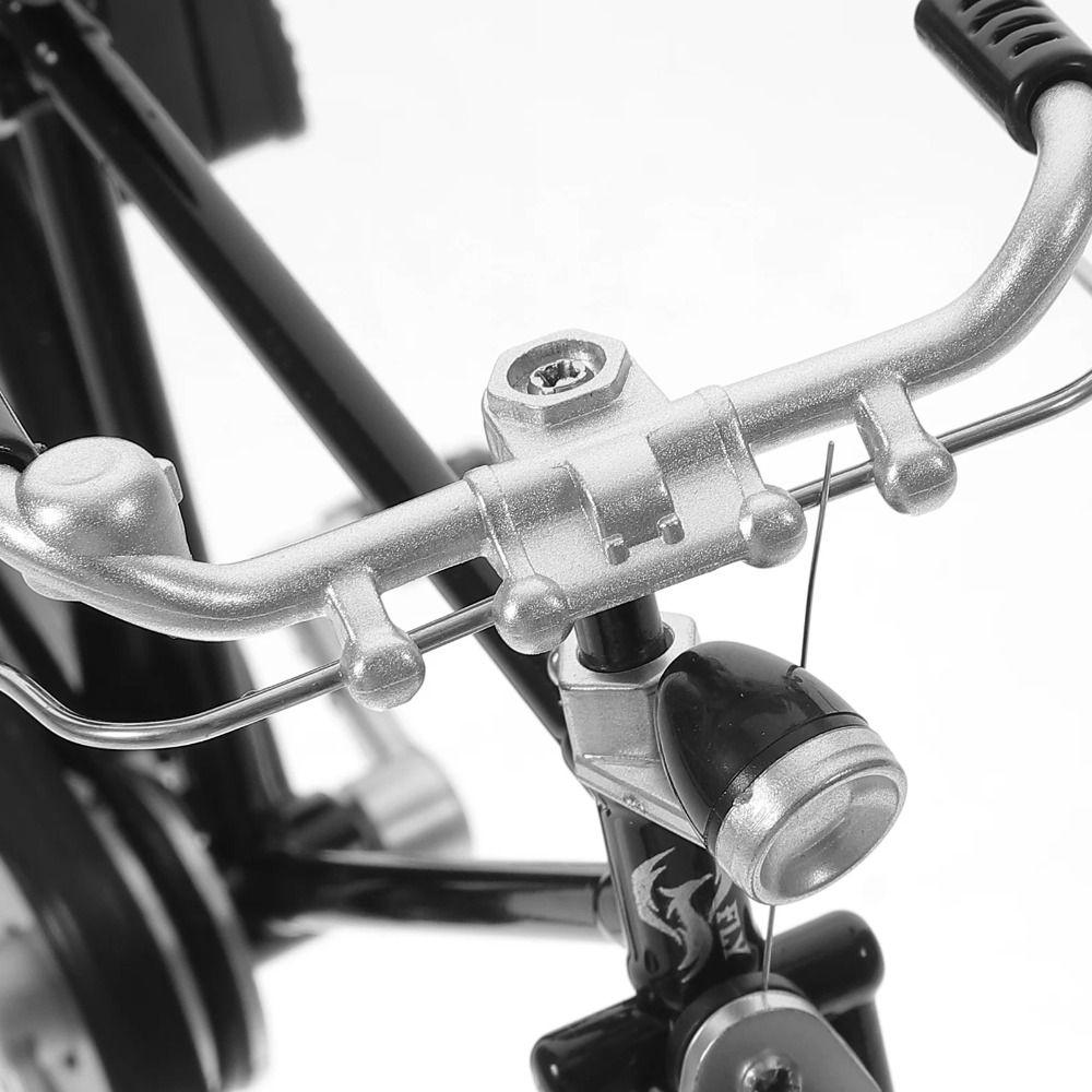 Zinc Zinc Alloy Decorate DIY Bicycle Model Simulation Vintage Bicycle Model  Home Decoration