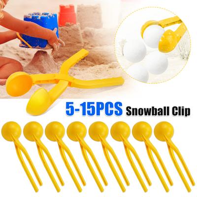 Round Snowball Maker Kids Sand Small Clip Mould Snowball Fight Beach Play Toy Children Winter Outdoor Snowball Mould