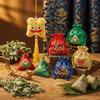 Chinese Style Dragon Boat Festival Sachet Bag Double Sided Hanging Sachet Pendant  Home Decor
