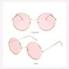 Travel Accessories Sun-Protective Round Sunglasses Punk Outdoor Driving Glasses Metal Frame Fishing Sunglasses For Women Man