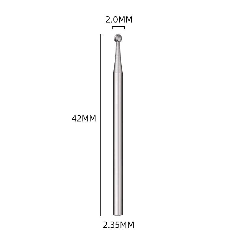 Electric Tungsten Steel Ball Carving Knife Milling Cutter for Woodworking and Dental Machines